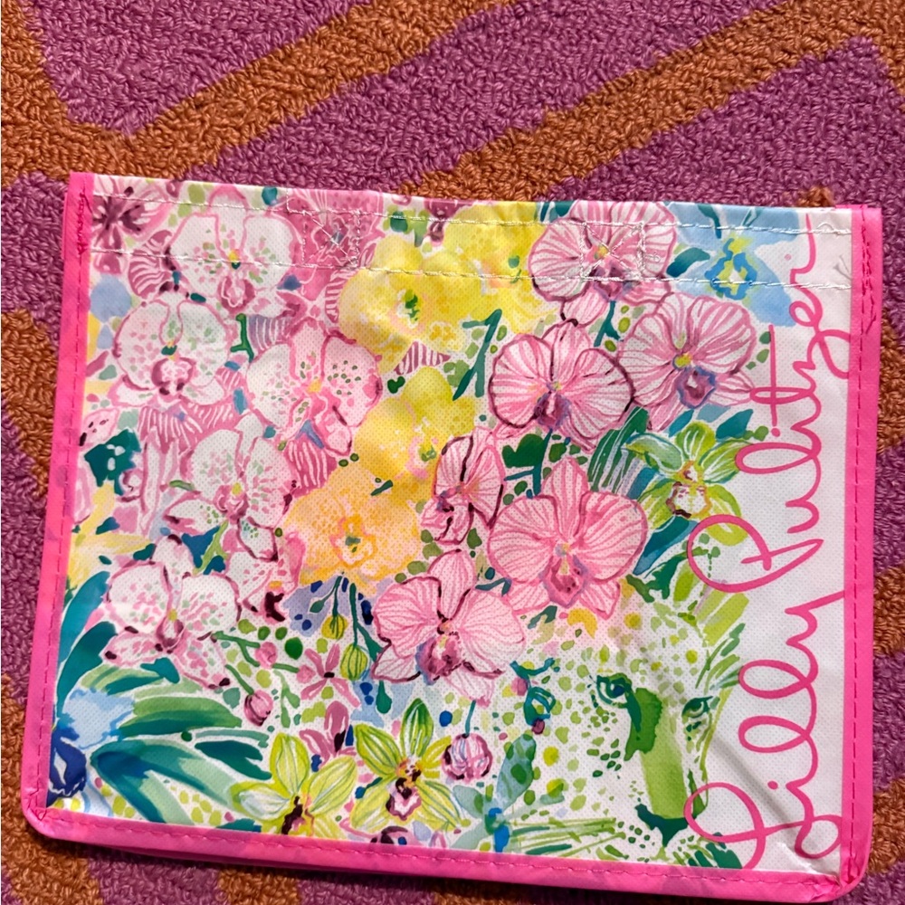 Lilly Pulitzer never used reusable shopping bag